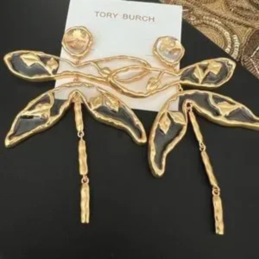 TORY BURCH Tassel Long Earrings